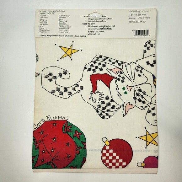 Vintage Daisy Kingdom Christmas Fabric Applique Packs X 4 Theme Sewing Crafting - Picture 7 of 10